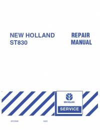 repair manual New Holland Cultivator ST830 Repair Manual PDF