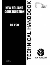 repair manual New Holland Crawler Excavator EC450 Technical Handbook PDF