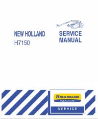 repair manual New Holland Mower Conditioner H7150 Service Manual PDF