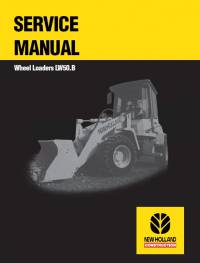 repair manual New Holland Wheel Loader LW50.B Service Manual PDF