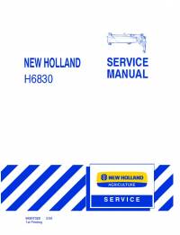 repair manual New Holland Disc Mower H6830 Service Manual PDF