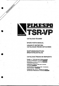 spare parts catalog OM Pimespo Truck TSR-VP Spare Parts Manual PDF
