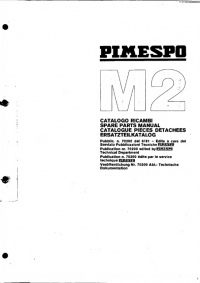 spare parts catalog OM Pimespo Truck M2 Spare Parts Manual PDF
