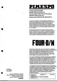 spare parts catalog OM Pimespo Truck  FOURD-D/N Spare Parts Manual PDF