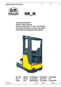 spare parts catalog OM Pimespo XR-N Spare Parts Manual PDF
