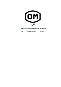 repair manual OM Pimespo TL ac Truck User and Maintenance Manual PDF