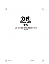 repair manual OM Pimespo TN Truck Use and Maintenance Manual PDF