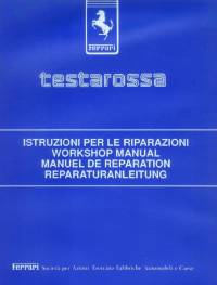 repair manual Ferrari Testarossa Spare Parts Catalog & Workshop Manual PDF