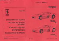 repair manual Ferrari 348 TB, 348 TS, 348 Spider Spare Parts Catalog & Workshop Manual PDF