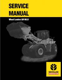 repair manual New Holland Wheel Loader LW190.B Service Manual PDF