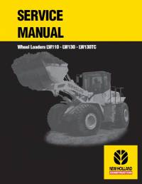 repair manual New Holland Wheel Loaders LW110-LW130-LW130TC Service Manual PDF