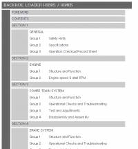 repair manual Hyundai Backhoe Loader H930S, H940S Service Manual PDF