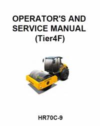 repair manual Hyundai Drum Roller HR70C-9 Tier 4F Operator’s And Service Manual PDF