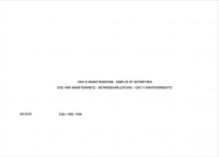 repair manual OM Pimespo E35N - E40N - E50N Use and Maintenance Manual PDF