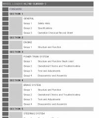 repair manual Hyundai Wheel Loader HL740-3A Service Manual PDF