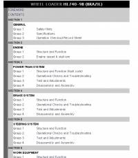repair manual Hyundai Wheel Loader HL740-9B (Brazil) Service Manual PDF