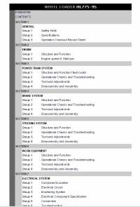 repair manual Hyundai Wheel Loader HL775-9S Service Manual PDF