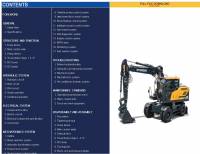 repair manual Hyundai Wheel Excavator HW140A Service Manual PDF