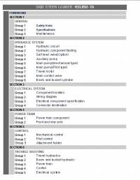repair manual Hyundai Skid Steer Loader HSL850-7A Service Manual PDF