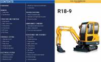 repair manual Hyundai Mini Excavator R18-9 Service Manual PDF