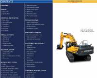 repair manual Hyundai Crawler Excavator HX260L Service Manual PDF