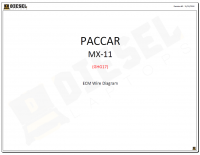 Diagnostic Software Paccar MX-11 (GHG17) ECM Wire Diagram PDF