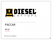 Diagnostic Software Paccar PX-9(2013-2015) Electrical Circuit Diagram PDF