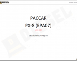 Diagnostic Software Paccar PX-8(EPA07) (2007-2009) Electrical Circuit Diagram PDF
