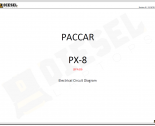 Diagnostic Software Paccar PX-8(EPA10) Electrical Circuit Diagram PDF