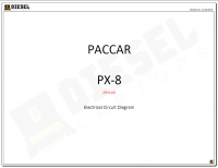 Diagnostic Software Paccar PX-8(EPA10) Electrical Circuit Diagram PDF