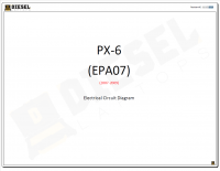 Diagnostic Software Paccar PX-6 (EPA07) (2007-2009) Electrical Circuit Diagram PDF