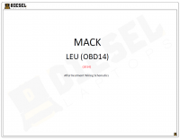 Diagnostic Software MACK LEU (OBD14) (2014) Aftertreatment Wiring Schematics PDF