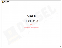 Diagnostic Software Mack LR (OBD15) 2015 Aftertreatment Wiring Schematics PDF