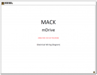 Diagnostic Software Mack mDrive 2010/CHU CXU GU TD|(US10) Electrical Wiring Diagram PDF