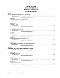 repair manual New Holland Hydraulic Excavators EH30.B, EH35.B Shop Manual PDF