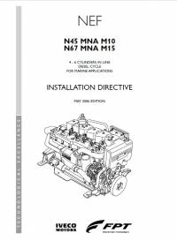 repair manual Iveco NEF Engines N45 MNA M10, N67 MNA M15 Installation Manual PDF