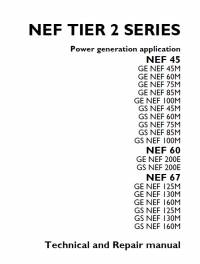repair manual Iveco NEF Tier 2 Series Engines NEF 45, 60, 67 Technical & Repair Manual PDF
