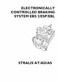 repair manual Iveco Trucks Stralis AT/AD/AS Electronically Controlled Braking System EBS 2/ESP/EBL PDF