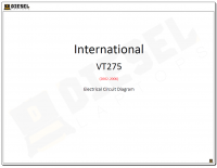 Diagnostic Software International VT275 (2002 - 2006) Electrical Circuit Diagram PDF