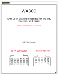 Diagnostic Software WABCO ABS - E Version (Hydraulic) ECU Wire Diagram PDF