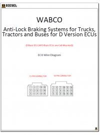 Diagnostic Software WABCO ABS - D Version ECU Wire Diagram PDF
