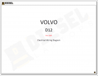 Diagnostic Software VOLVO D12 Pre-2007 Electrical Wiring Diagram PDF