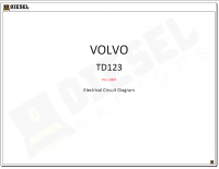 Diagnostic Software VOLVO TD123 Pre-2007 Electrical Circuit Diagram PDF