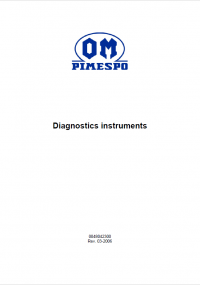 repair manual OM Pimespo Diagnostics instruments Manual PDF