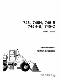 repair manual FiatAllis Wheel Loaders 745, 745H, 745B, 745H-B, 745C Service Manual PDF