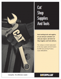 repair manual Caterpillar Shop Supplies and Tools Manual PDF