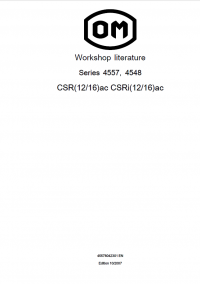 repair manual OM Pimespo Series 4557, 4548 CSR(12/16)ac CSRi(12/16)ac Workshop Manual PDF