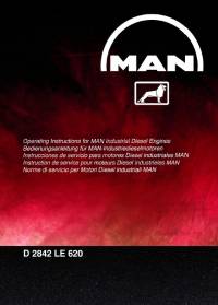 repair manual Man Industrial Diesel Engines D 2842 LE 620 Operating Instructions PDF