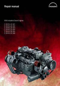 repair manual Man Industrial Diesel Engines D 2876 LUE 601-606 Repair Manual PDF