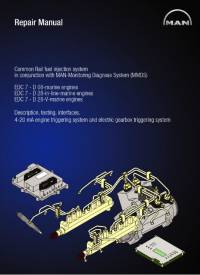 repair manual Man Marine Diesel Engines D 08, D 28, D 28V Repair Manual PDF